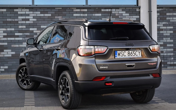 Jeep Compass cena 84900 przebieg: 90000, rok produkcji 2019 z Sochaczew małe 781